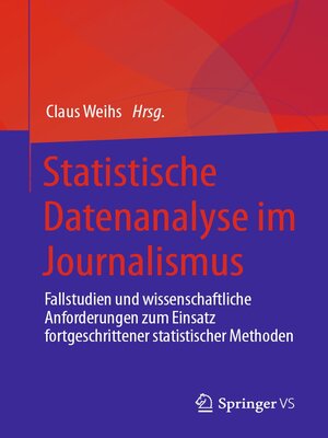 cover image of Statistische Datenanalyse im Journalismus